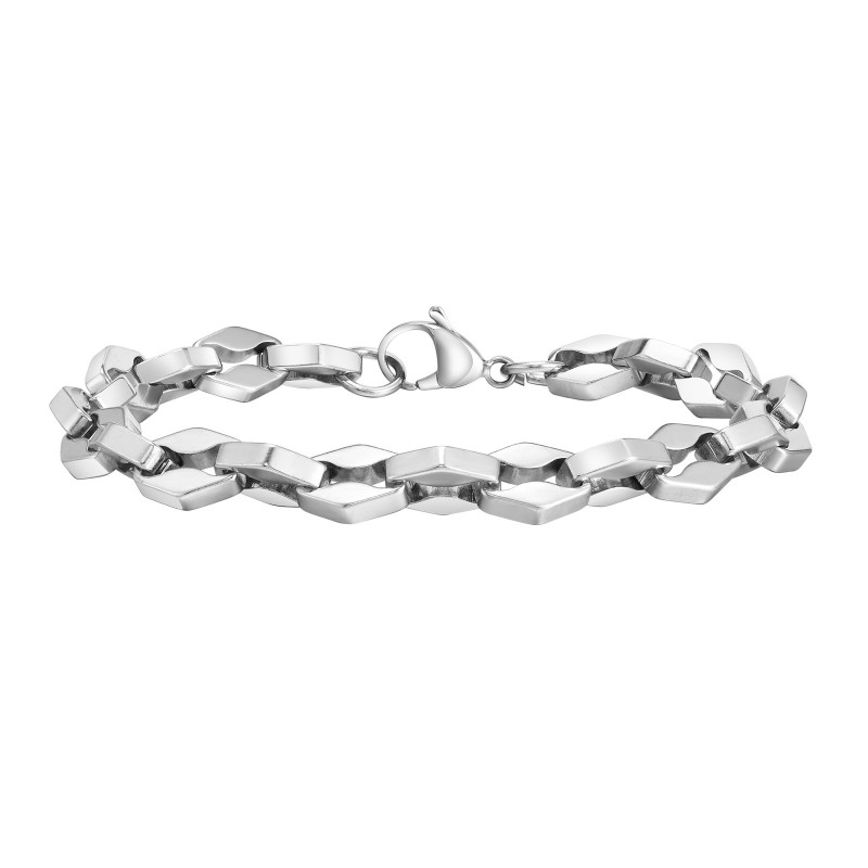 Truegold Simple Rhombus Link Chain for Effortless Elegance and Stylish Sophistication